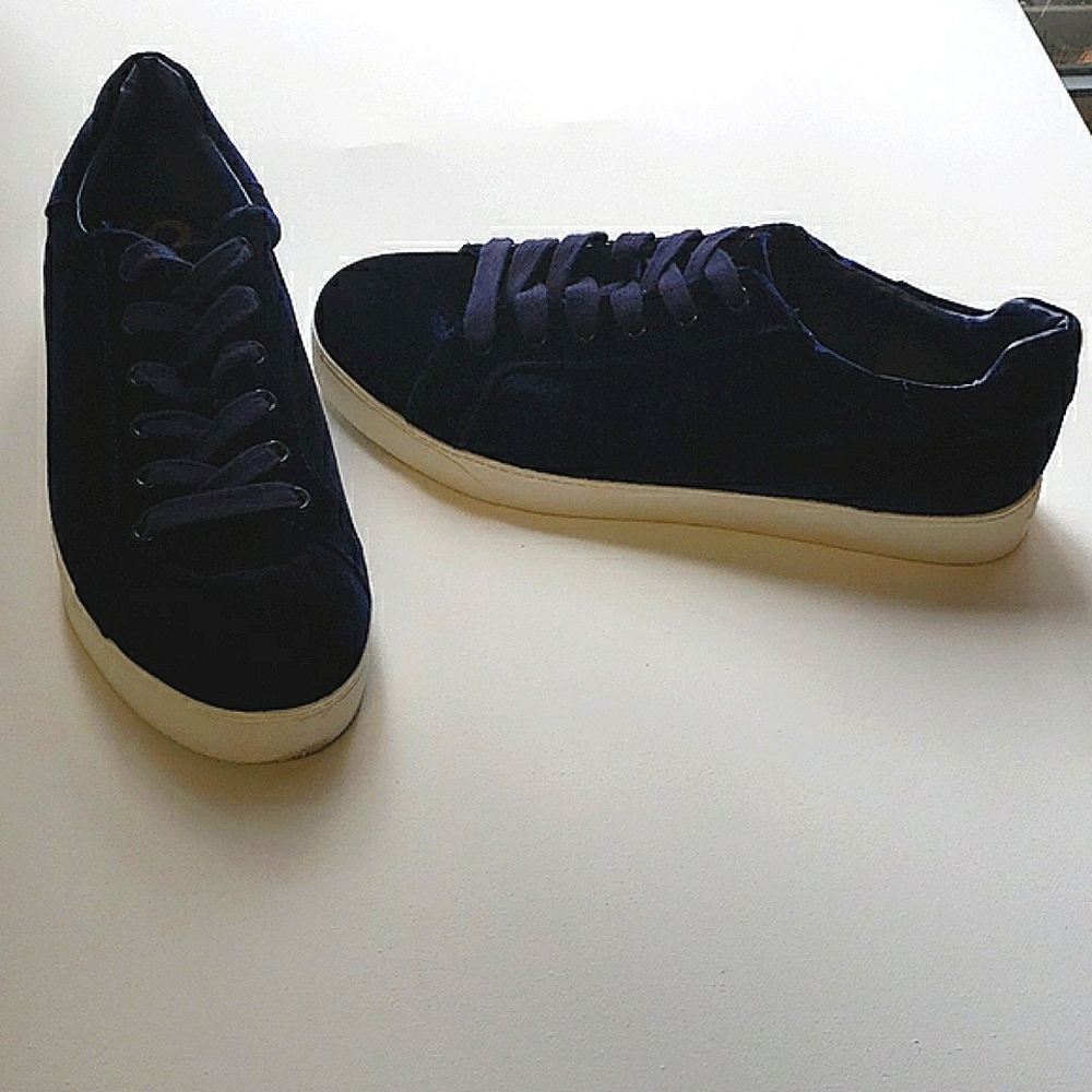 Circus by Sam Edelman Blue Velvet Shoes